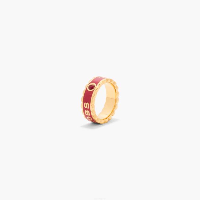 la bague médaillon festonné Marc Jacobs R8NP469