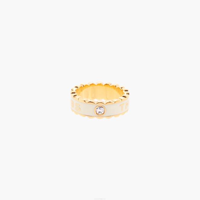 la bague médaillon festonné Marc Jacobs R8NP470