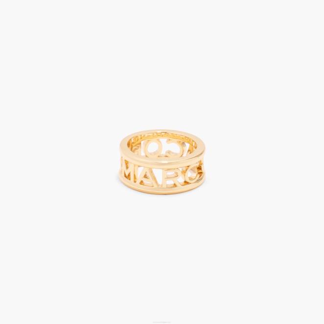 la bague monogramme Marc Jacobs R8NP462