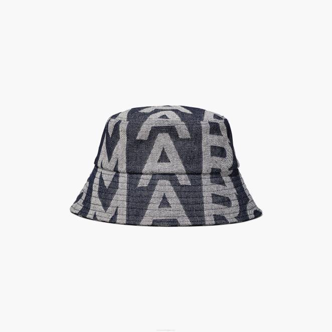 le bob en denim à monogramme Marc Jacobs R8NP393