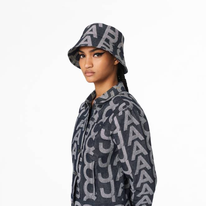le bob en denim à monogramme Marc Jacobs R8NP393