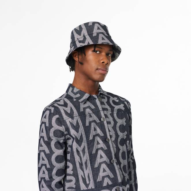 le bob en denim à monogramme Marc Jacobs R8NP393
