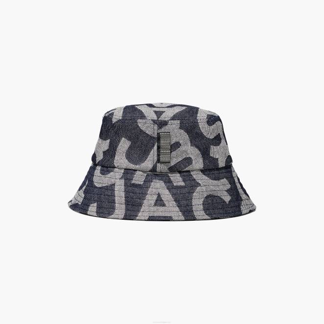 le bob en denim à monogramme Marc Jacobs R8NP393