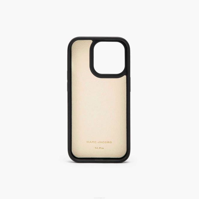 coque iphone 14 pro 3d monogramme Marc Jacobs R8NP402