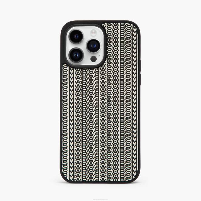 coque iphone 14 pro max 3d monogramme Marc Jacobs R8NP403