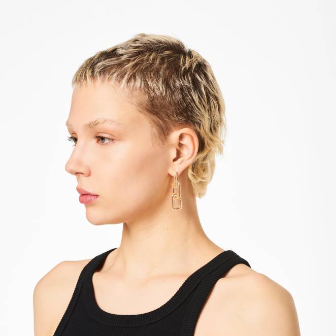 les boucles d'oreilles à maillons Marc Jacobs R8NP436
