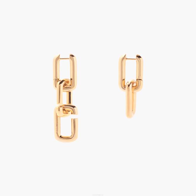 les boucles d'oreilles à maillons Marc Jacobs R8NP436