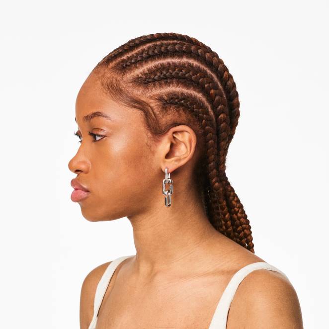 les boucles d'oreilles à maillons Marc Jacobs R8NP437