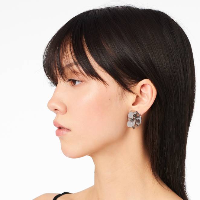 les boucles d'oreilles puces cœur charmé Marc Jacobs R8NP442