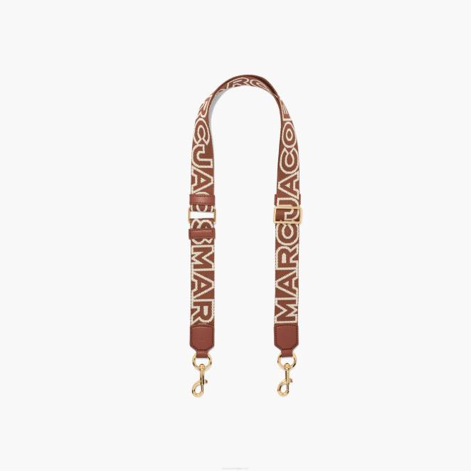 la fine bandoulière en toile à logo Marc Jacobs R8NP351