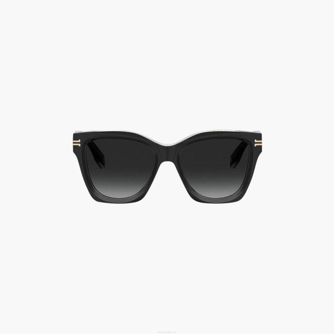 lunettes de soleil carrées oversize à bordure iconique Marc Jacobs R8NP388