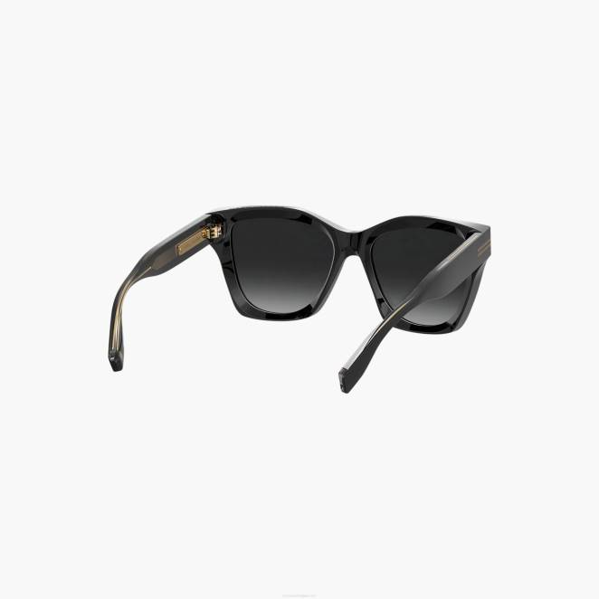 lunettes de soleil carrées oversize à bordure iconique Marc Jacobs R8NP388