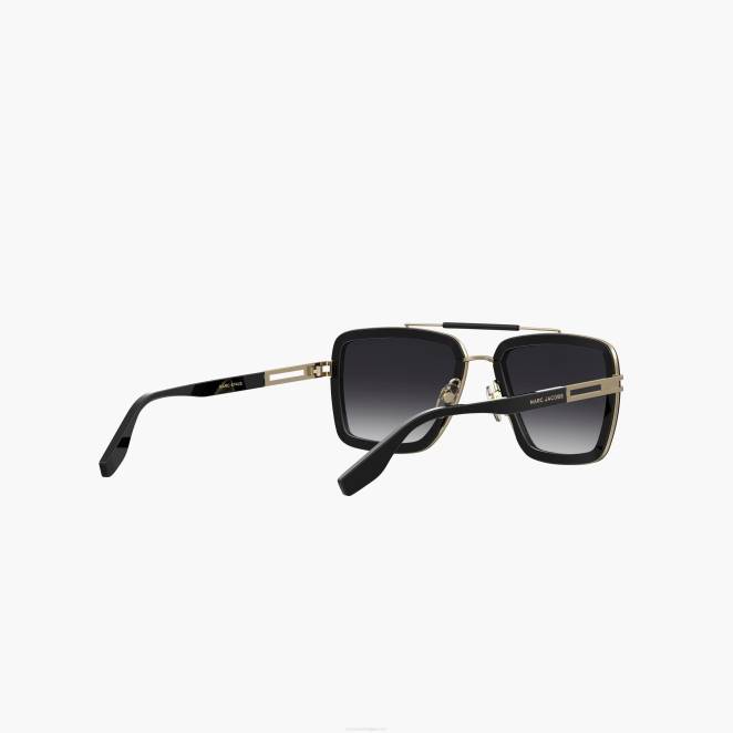 lunettes de soleil pilote carrées icon Marc Jacobs R8NP381