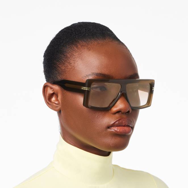 lunettes de soleil rectangulaires Icon Marc Jacobs R8NP384