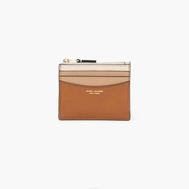 le porte-cartes zippé color block slim 84 Marc Jacobs R8NP329