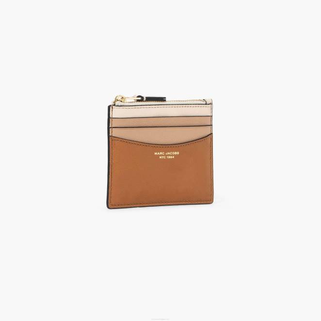 le porte-cartes zippé color block slim 84 Marc Jacobs R8NP329