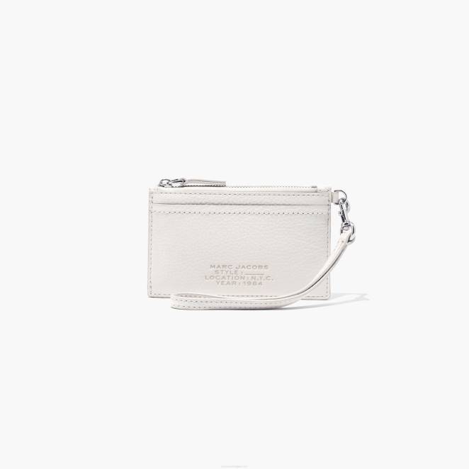 le bracelet zippé en cuir Marc Jacobs R8NP265