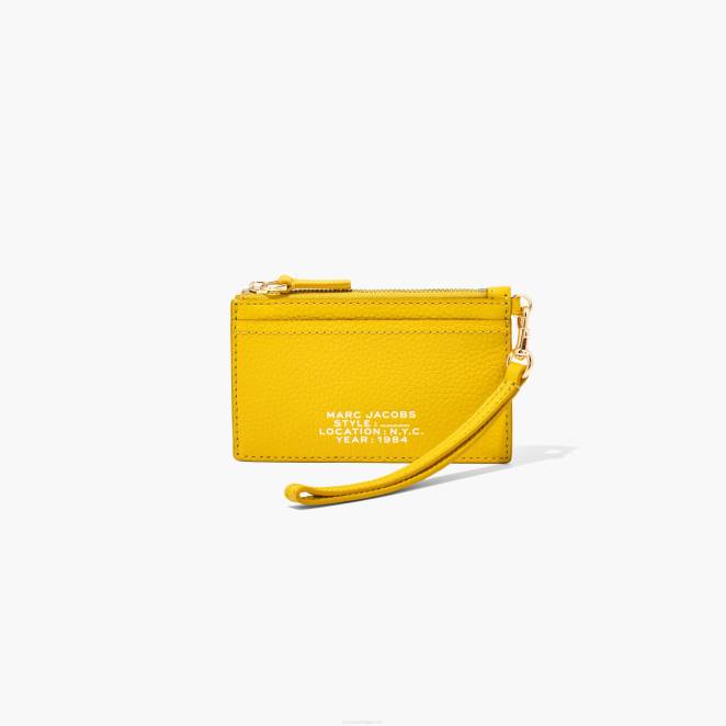 le bracelet zippé en cuir Marc Jacobs R8NP271