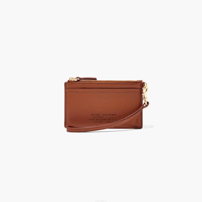 le bracelet zippé en cuir Marc Jacobs R8NP294