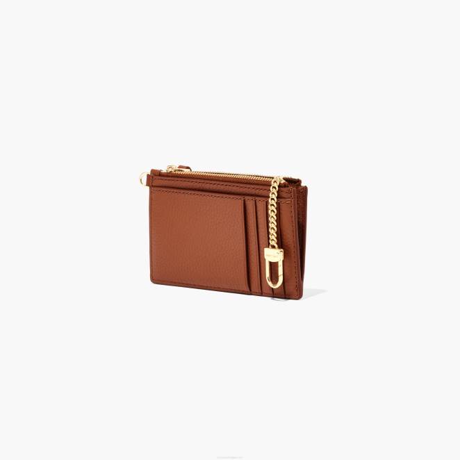 le bracelet zippé en cuir Marc Jacobs R8NP294
