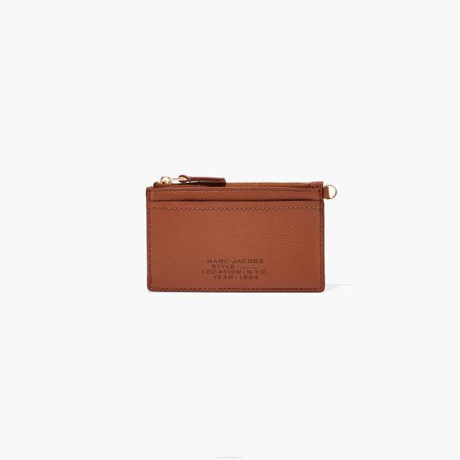le bracelet zippé en cuir Marc Jacobs R8NP294