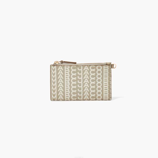 le bracelet zippé en cuir monogrammé Marc Jacobs R8NP269