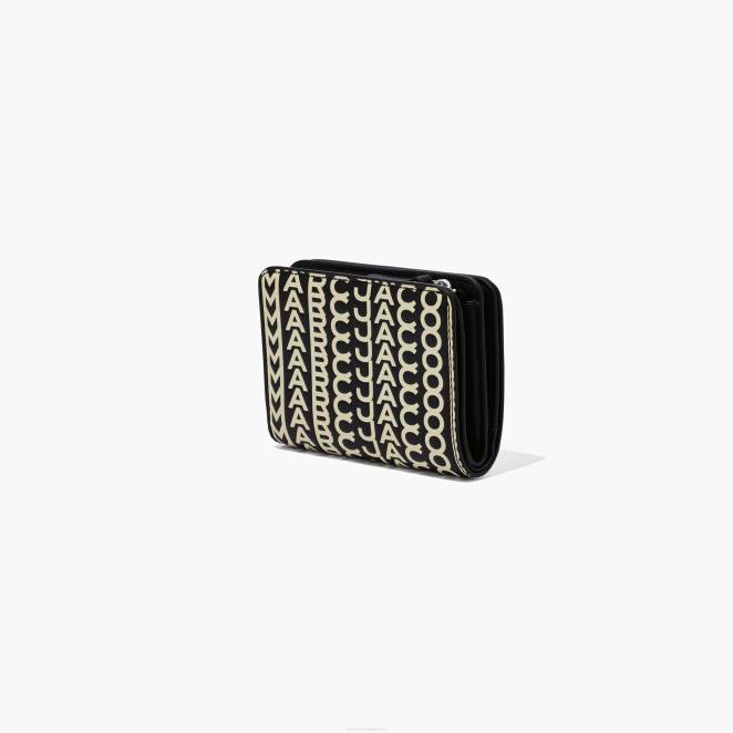 le mini portefeuille compact à monogramme Marc Jacobs R8NP266