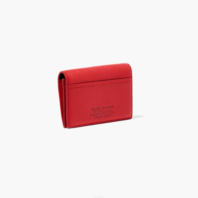 le petit portefeuille à deux volets en cuir Marc Jacobs R8NP288