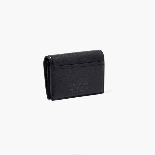 le petit portefeuille à deux volets en cuir Marc Jacobs R8NP297