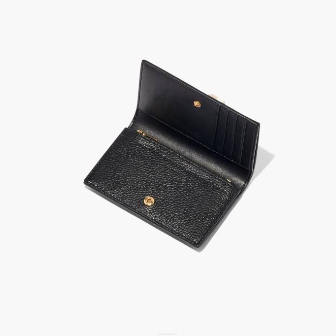 le petit portefeuille à deux volets en cuir Marc Jacobs R8NP297