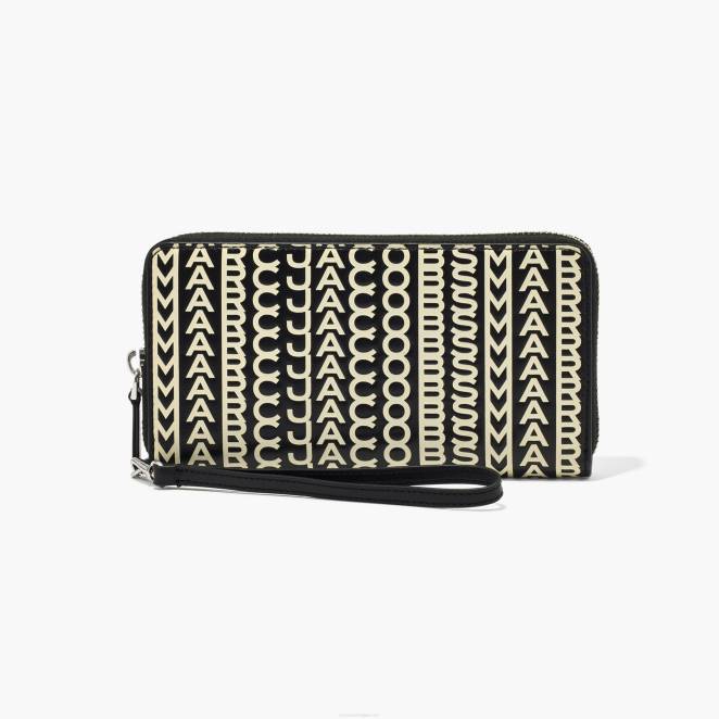 le portefeuille à bracelet continental en cuir monogramme Marc Jacobs R8NP247