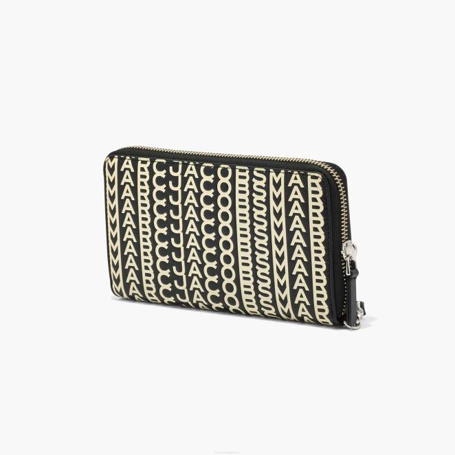 le portefeuille à bracelet continental en cuir monogramme Marc Jacobs R8NP247