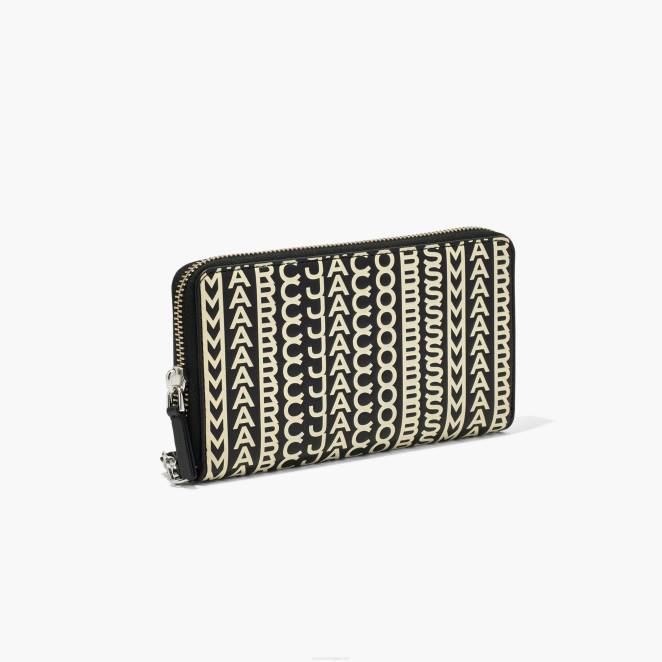 le portefeuille à bracelet continental en cuir monogramme Marc Jacobs R8NP247