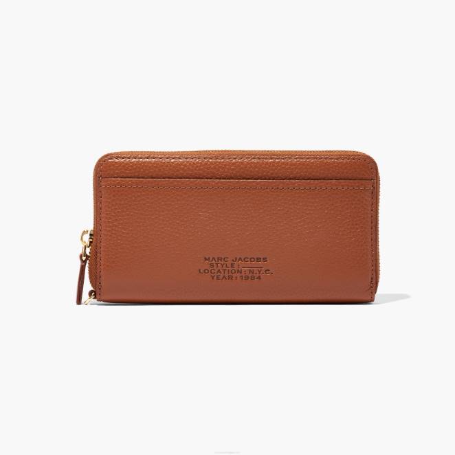 le portefeuille continental en cuir Marc Jacobs R8NP230