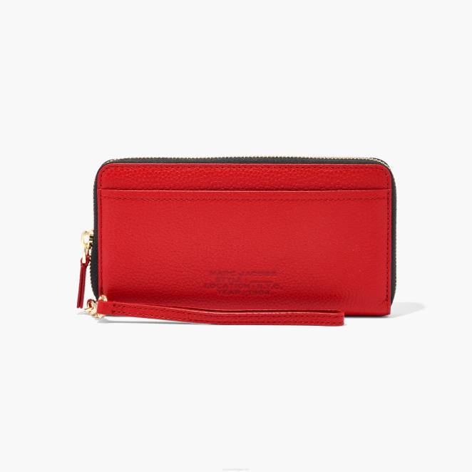 le portefeuille continental en cuir Marc Jacobs R8NP249