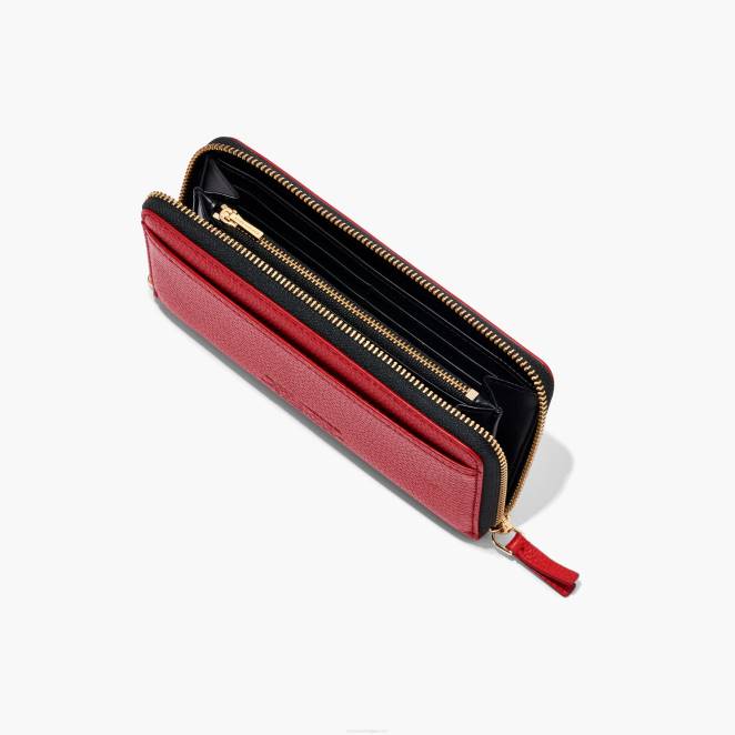 le portefeuille continental en cuir Marc Jacobs R8NP249