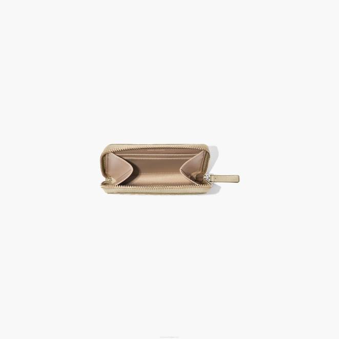 le portefeuille zippé en cuir monogrammé Marc Jacobs R8NP268