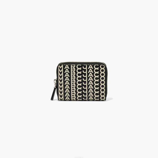 le portefeuille zippé en cuir monogrammé Marc Jacobs R8NP304