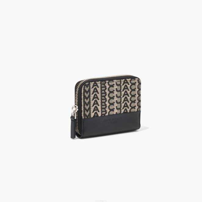 le portefeuille zippé à monogramme Marc Jacobs R8NP305