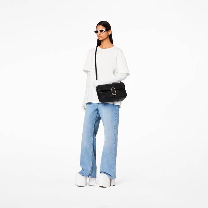 le grand sac à bandoulière en cuir matelassé Marc Jacobs R8NP213