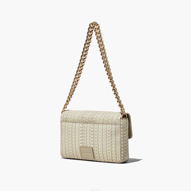 le sac porté épaule en cuir à monogramme Marc Jacobs R8NP196