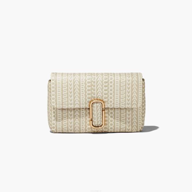 le sac porté épaule en cuir à monogramme Marc Jacobs R8NP196