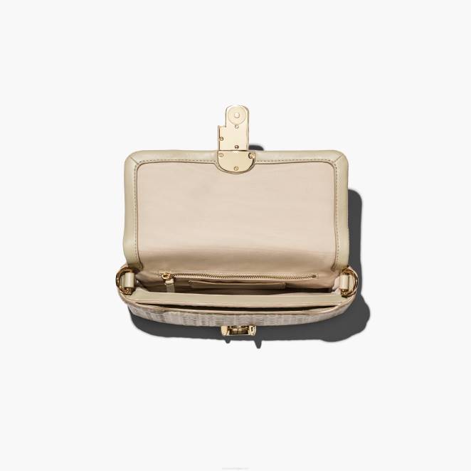 le sac porté épaule en cuir à monogramme Marc Jacobs R8NP196