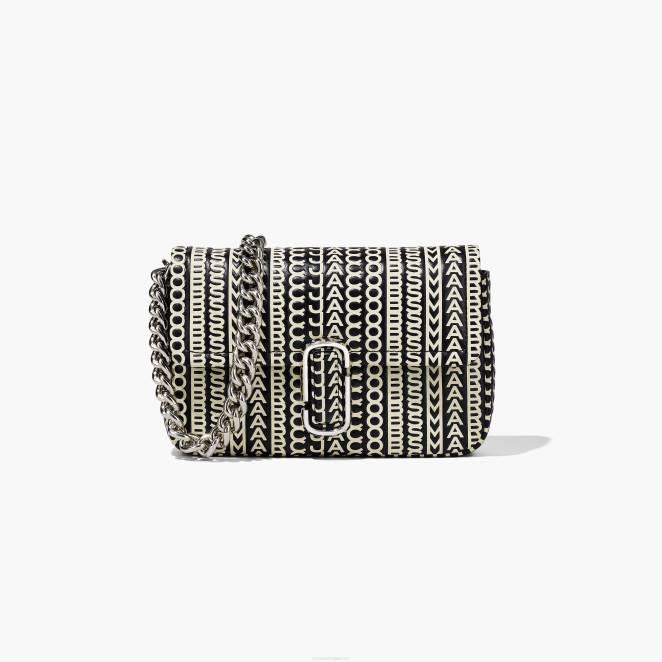 le sac porté épaule en cuir à monogramme Marc Jacobs R8NP217