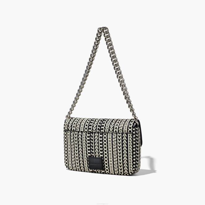le sac porté épaule en cuir à monogramme Marc Jacobs R8NP217