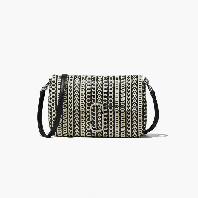 le sac porté épaule en cuir à monogramme Marc Jacobs R8NP217