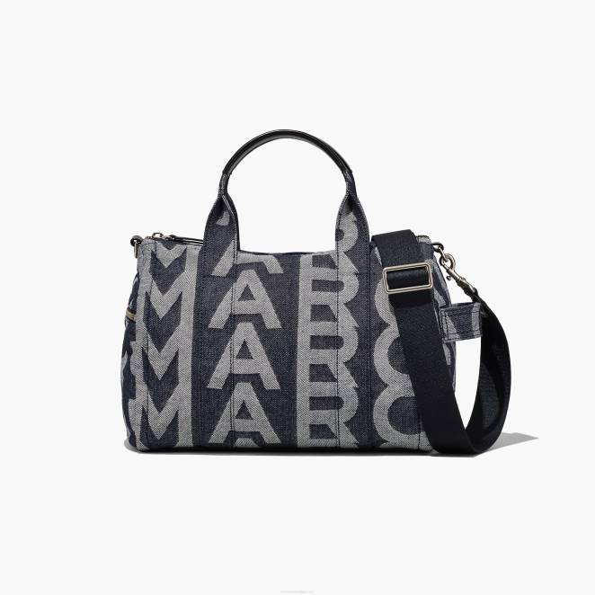sac de sport moyen en denim à monogramme Marc Jacobs R8NP510