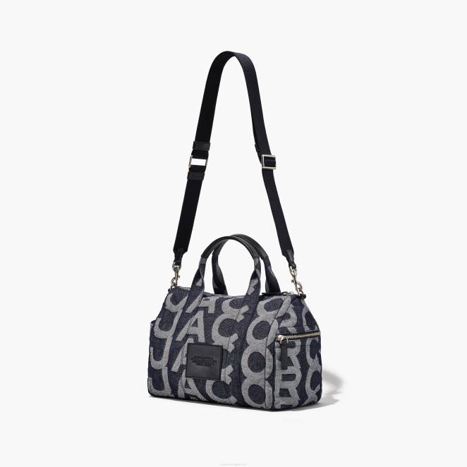 sac de sport moyen en denim à monogramme Marc Jacobs R8NP510