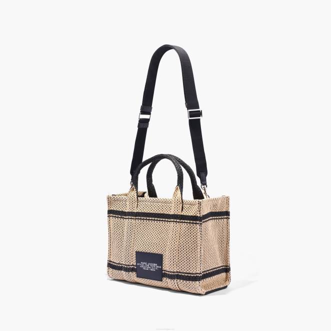 le cabas moyen en jacquard de paille Marc Jacobs R8NP108