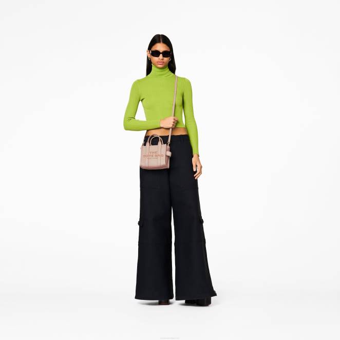 le micro cabas en cuir Marc Jacobs R8NP19